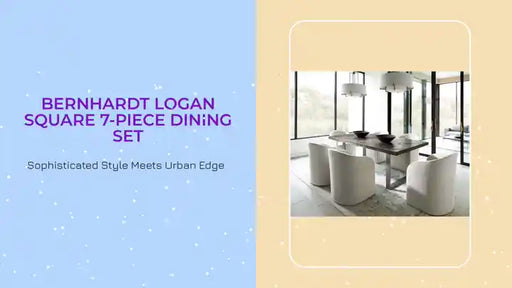 Bernhardt Logan Square 7-Piece Dining Set by@Outfy