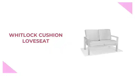 Whitlock Cushion Loveseat by@Outfy