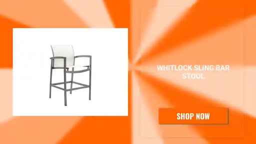 Whitlock Sling Bar Stool by@Outfy