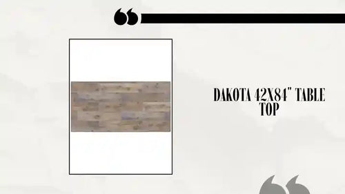 Dakota 42x84" Table Top by@Outfy