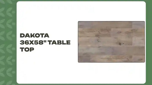 Dakota 36x58" Table Top by@Outfy