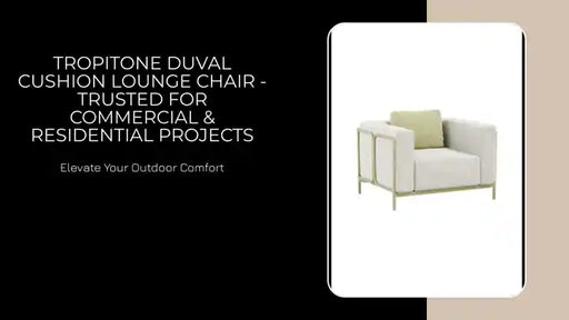 Tropitone Duval Cushion Lounge Chair - Trusted for Commercial &amp; Residential Projects by@Outfy