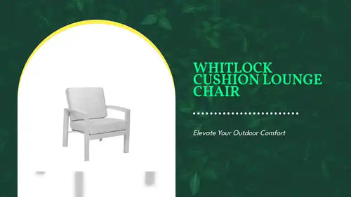 Whitlock Cushion Lounge Chair by@Outfy