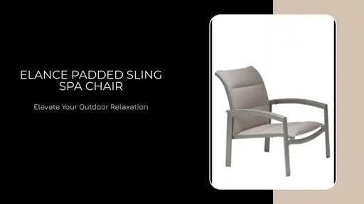 Elance Padded Sling Spa Chair by@Outfy