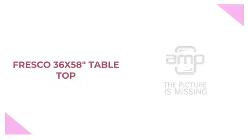 Fresco 36x58" Table Top by@Outfy