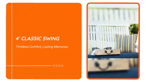 4' Classic Swing by@Outfy