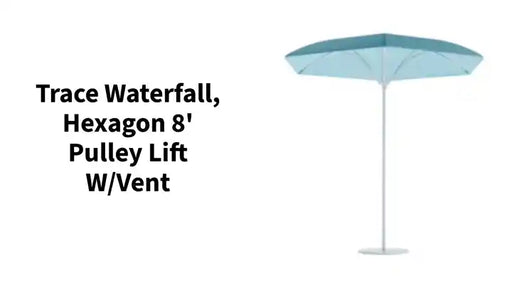 Trace Waterfall, Hexagon 8' Pulley Lift w/Vent by@Outfy