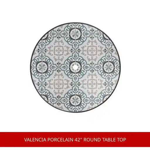 Valencia Porcelain 42" Round Table Top by@Outfy