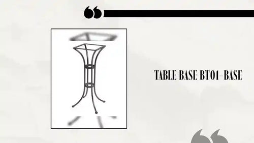 Table Base BT01-BASE by@Outfy