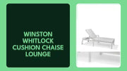 Winston Whitlock Cushion Chaise Lounge by@Outfy