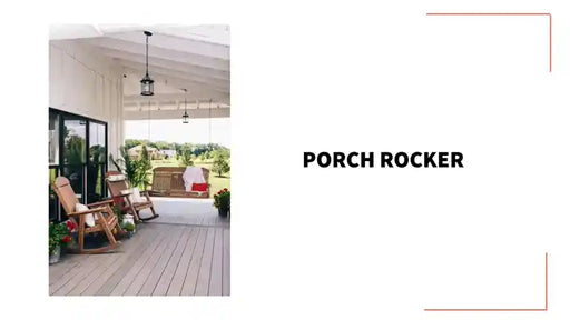 Porch Rocker by@Outfy