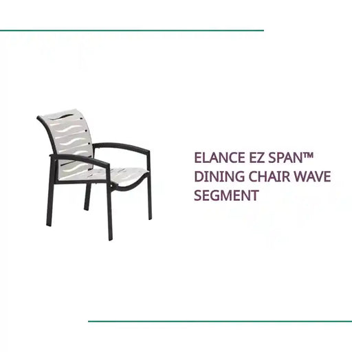 Elance EZ SPAN&trade; Dining Chair Wave Segment by@Outfy