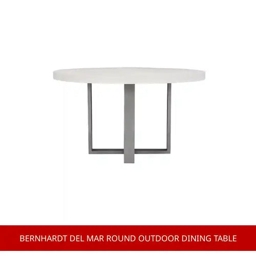 Bernhardt Del Mar Round Outdoor Dining Table by@Outfy