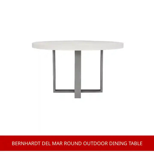 Bernhardt Del Mar Round Outdoor Dining Table by@Outfy