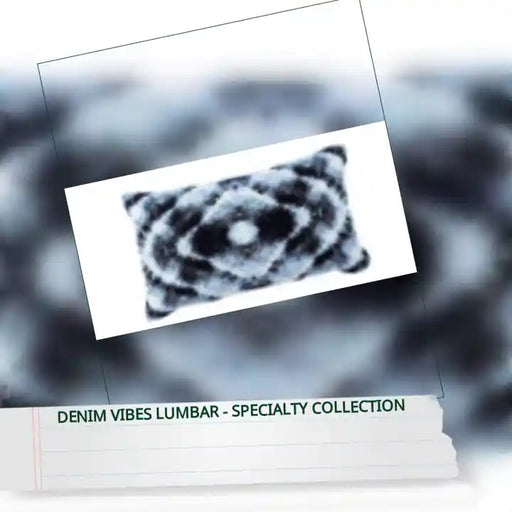 Denim Vibes Lumbar - Specialty Collection by@Outfy