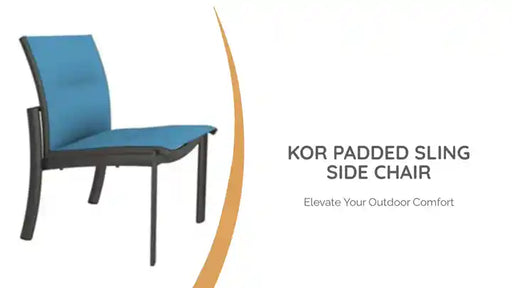 KOR Padded Sling Side Chair by@Outfy