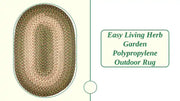 Easy Living Herb Garden Polypropylene Outdoor Rug by@Outfy