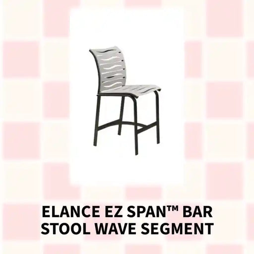 Elance EZ SPAN&trade; Bar Stool Wave Segment by@Outfy