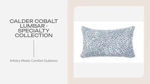 Calder Cobalt Lumbar - Specialty Collection by@Outfy