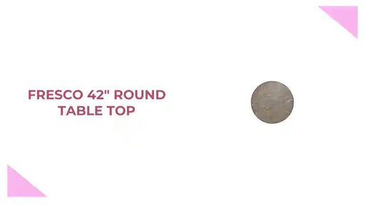 Fresco 42" Round Table Top by@Outfy