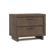 Bernhardt Casa Paros Nightstand with Woven Drawer Fronts