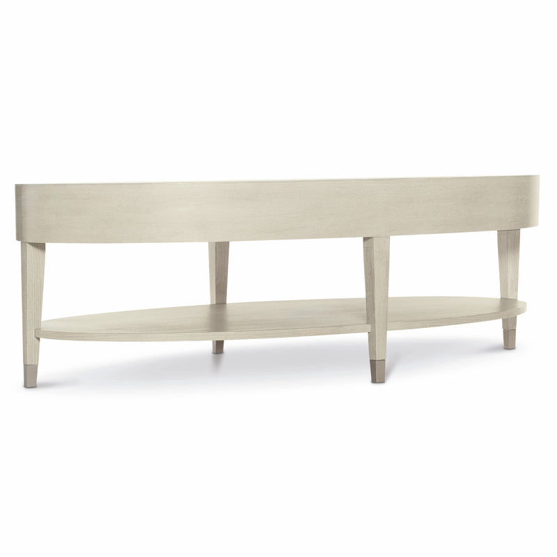 Bernhardt East Hampton Oval Cocktail Table