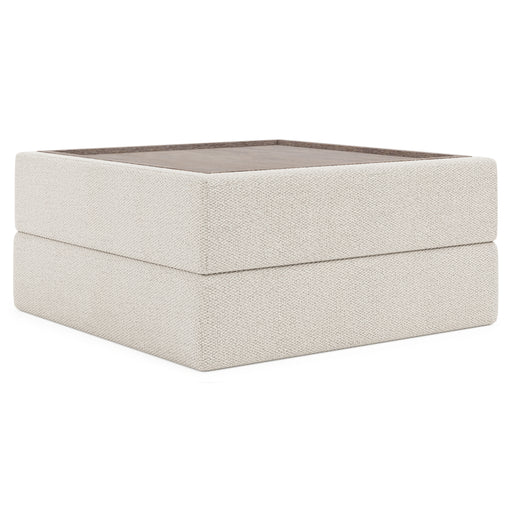 Bernhardt Vista Fabric Tray Ottoman