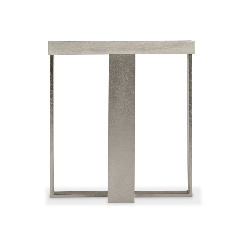 Bernhardt Tempo Metal Base Side Table