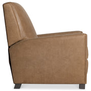 Bernhardt Bastille Leather Recliner, Tan