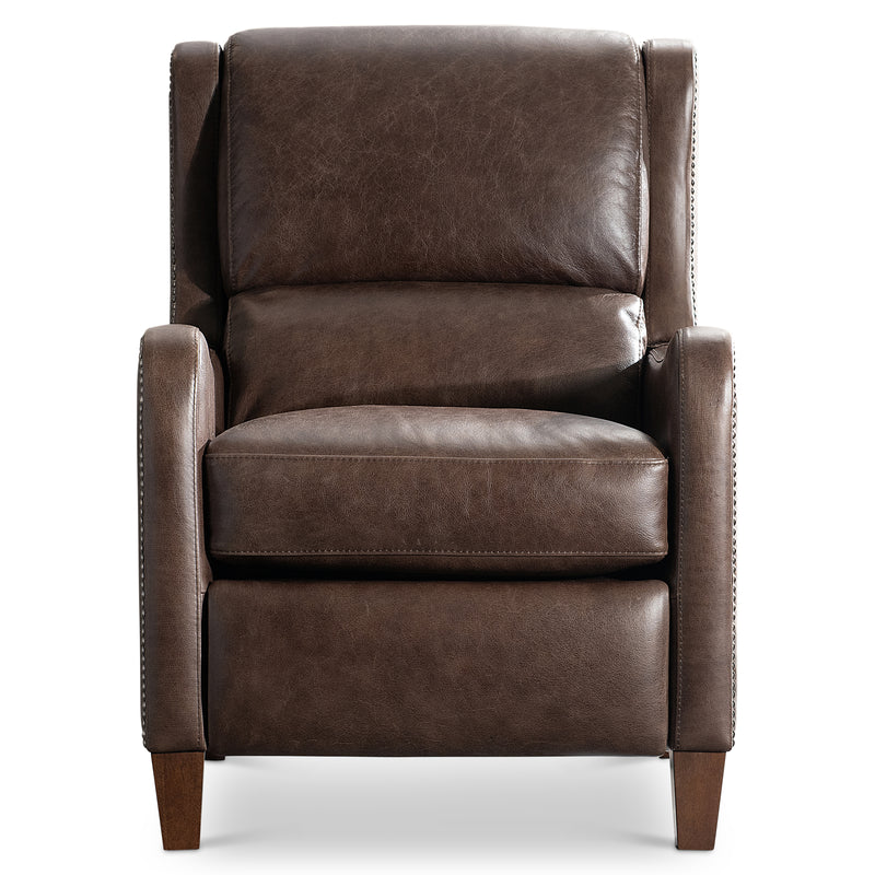 Bernhardt Landon Leather Recliner, Brown