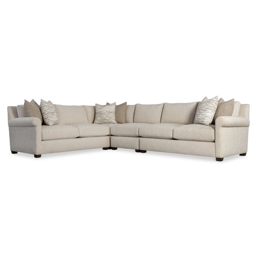 Bernhardt Barnes 4-Piece Fabric Sectional