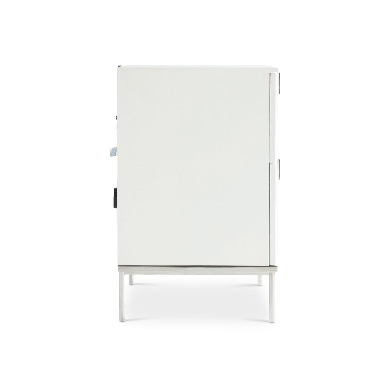 Bernhardt Modulum Faux Stone Nightstand