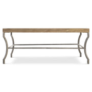 Bernhardt Tribeca Cocktail Table with Metal Legs