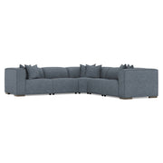 Bernhardt Bliss Fabric 5-Piece Power Motion Sectional