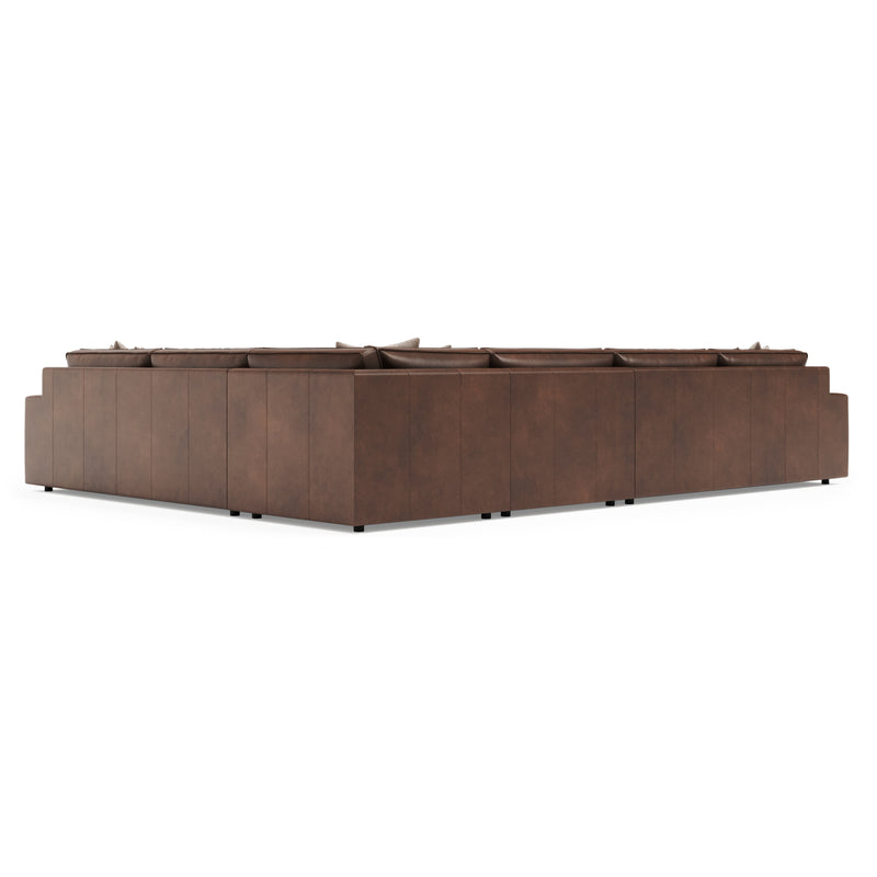 Bernhardt Nest 4-Piece Leather Sectional