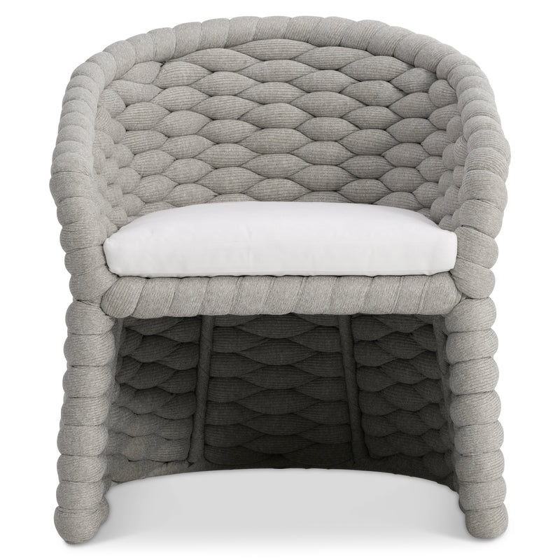 Bernhardt Salinas Nordic Grey Arm Chair