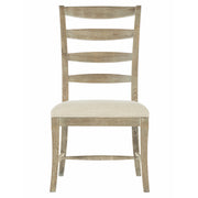 Bernhardt Rustic Patina Ladderback Side Chair in Sand Finish