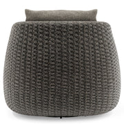 Bernhardt Sarene Outdoor Swivel Chair, Grey
