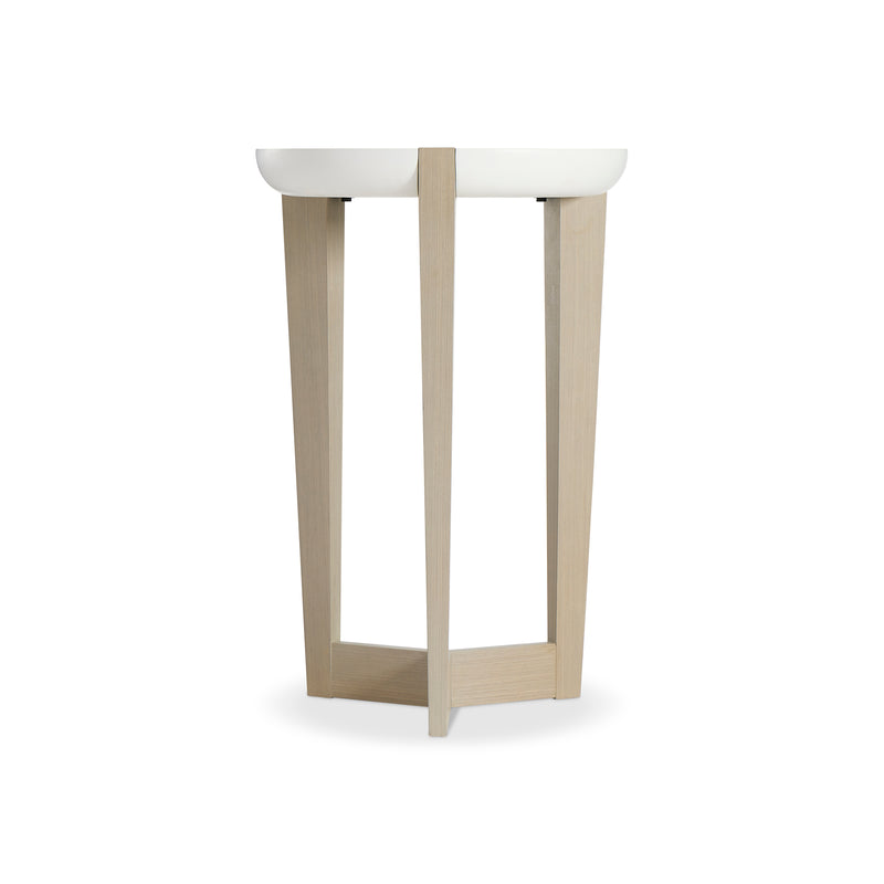 Bernhardt Axiom Round 3-Legged Chairside Table