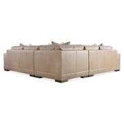 Bernhardt Lars Leather 3-Piece Sectional