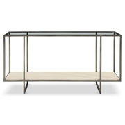 Bernhardt Harlow Metal Console Table