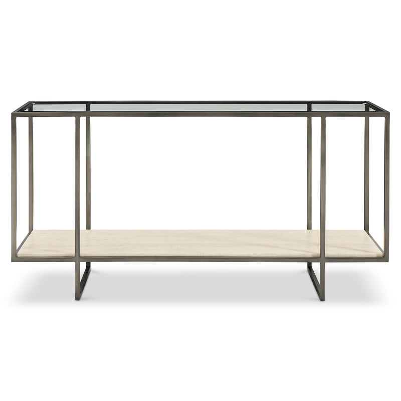 Bernhardt Harlow Metal Console Table