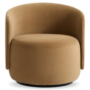 Bernhardt Crosby Fabric Swivel Chair, Tan - view 2