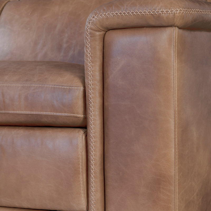 Bernhardt Lioni Leather 3-Piece Power Motion Sectional