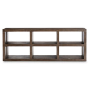 Bernhardt Outline Console Table with Shelves