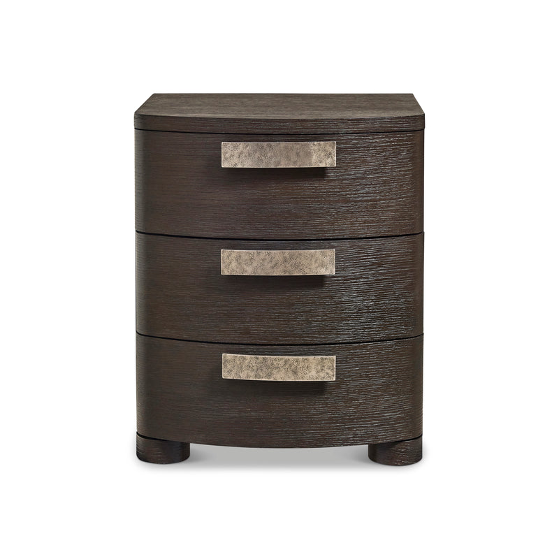 Bernhardt Geneve 3 Drawer Nightstand, 24"