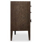 Bernhardt Cerused Charcoal Linea Dresser