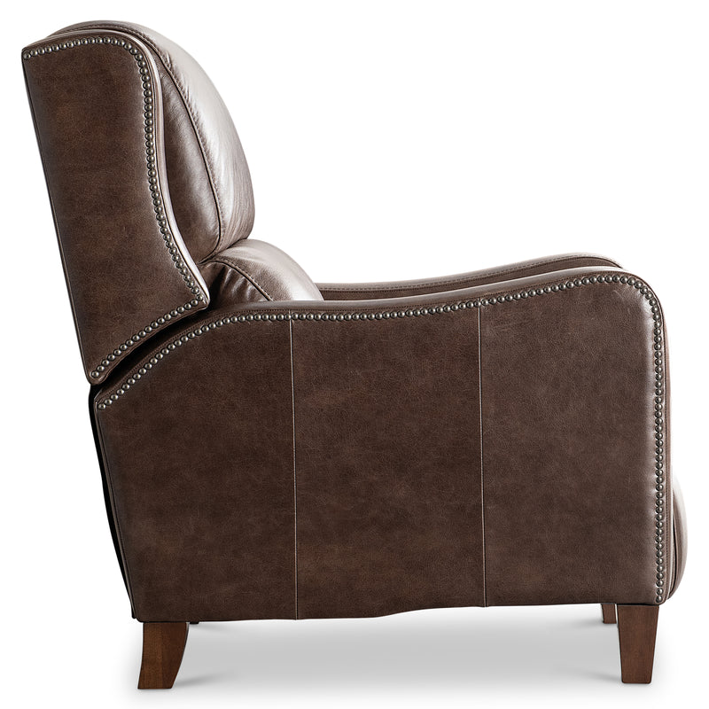 Bernhardt Landon Leather Recliner, Brown