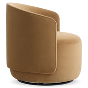Bernhardt Crosby Fabric Swivel Chair, Tan - view 3