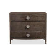 Bernhardt Linea Bachelor's Chest in Cerused Charcoal